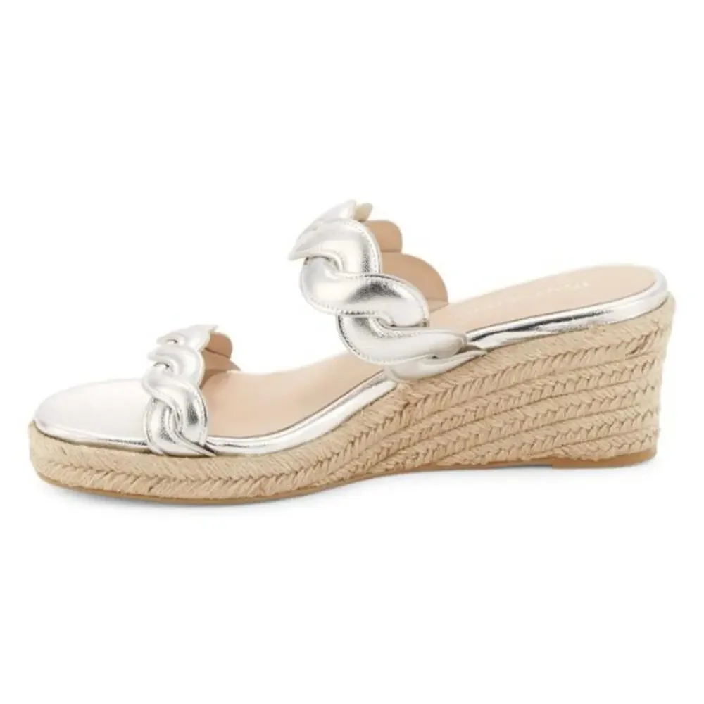 Stuart Weitzman Twist Espadrille
Wedge Sandal Size 8.5 - Picture 3 of 11